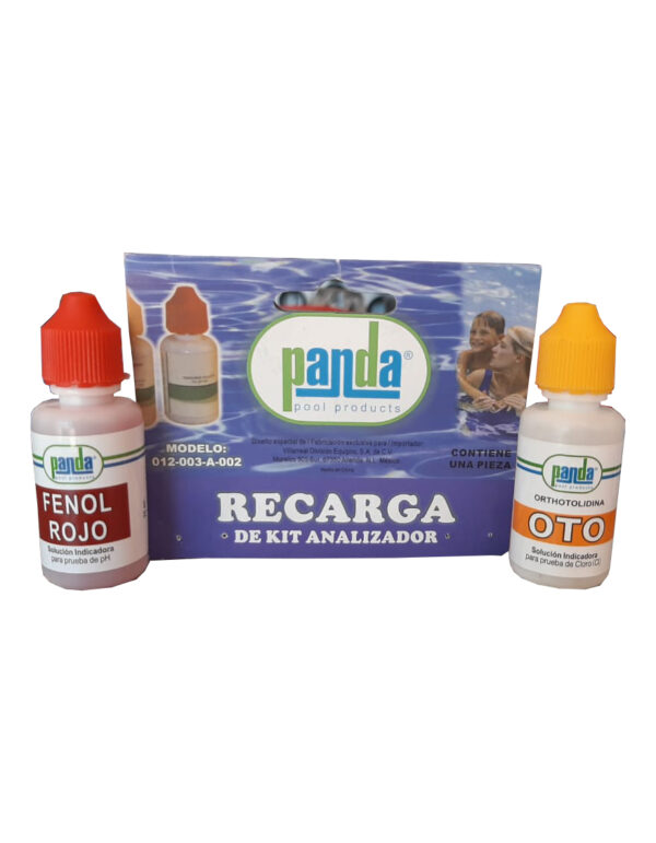 Kit para recarga pH y Cl Panda