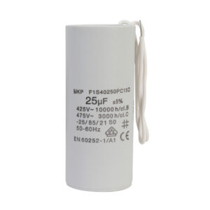 Capacitor 25ΜF, sin tornillos para bombas Prisma25, Prisma35N, Silen, Wiper, Draincor