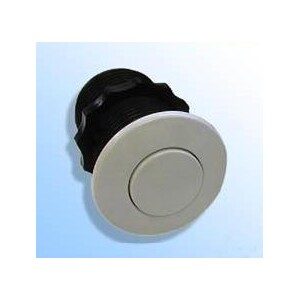 Botón pulsador neumático #10 power touch blanco para jacuzzi