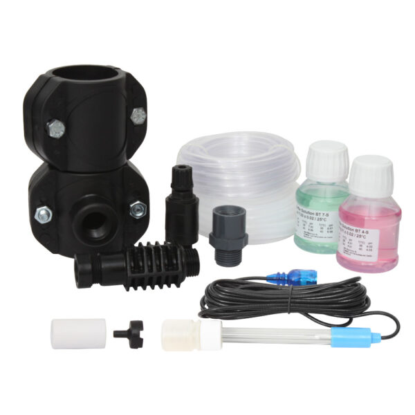 Kit de sonda Panda para la dosificación de pH en la piscina.
